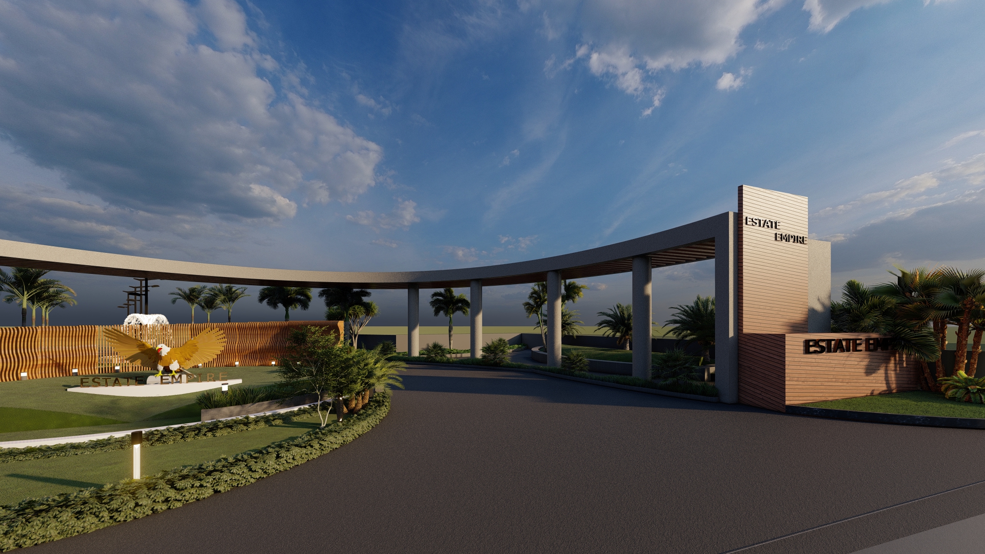 Residential plot sale advertisement