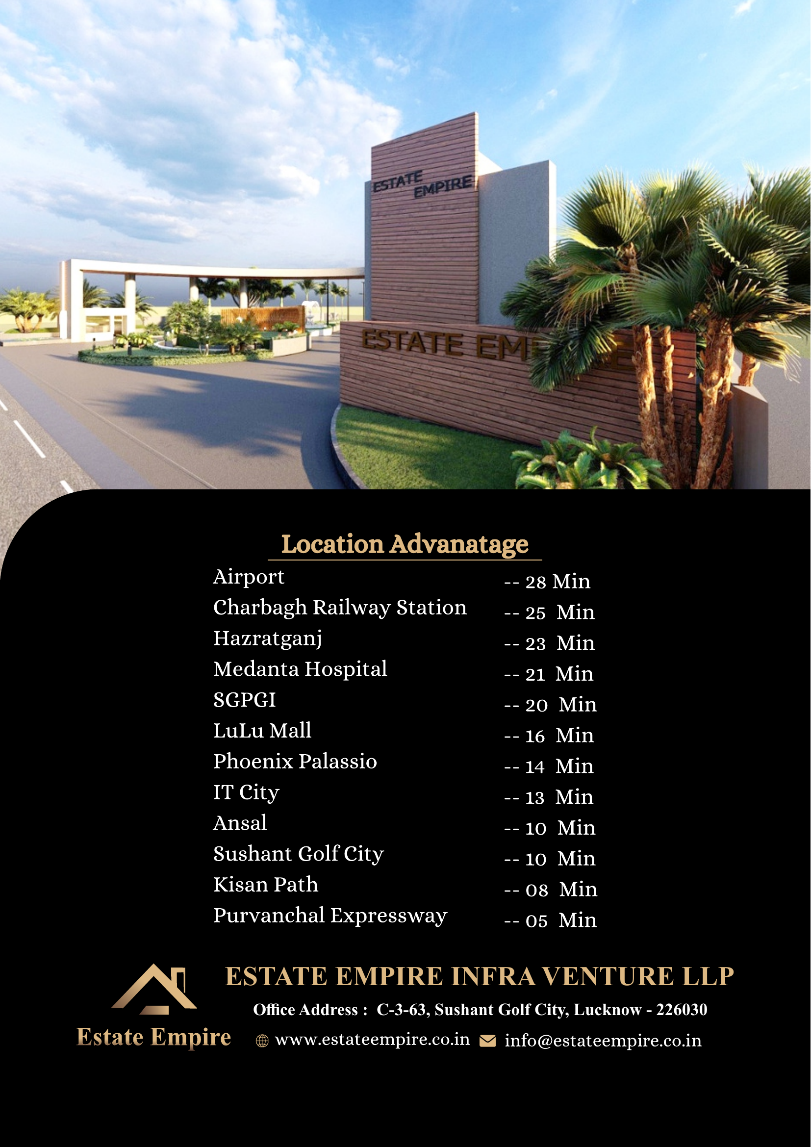 Universal Town real estate development plots